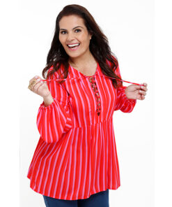 Túnica Azaleico Viscose